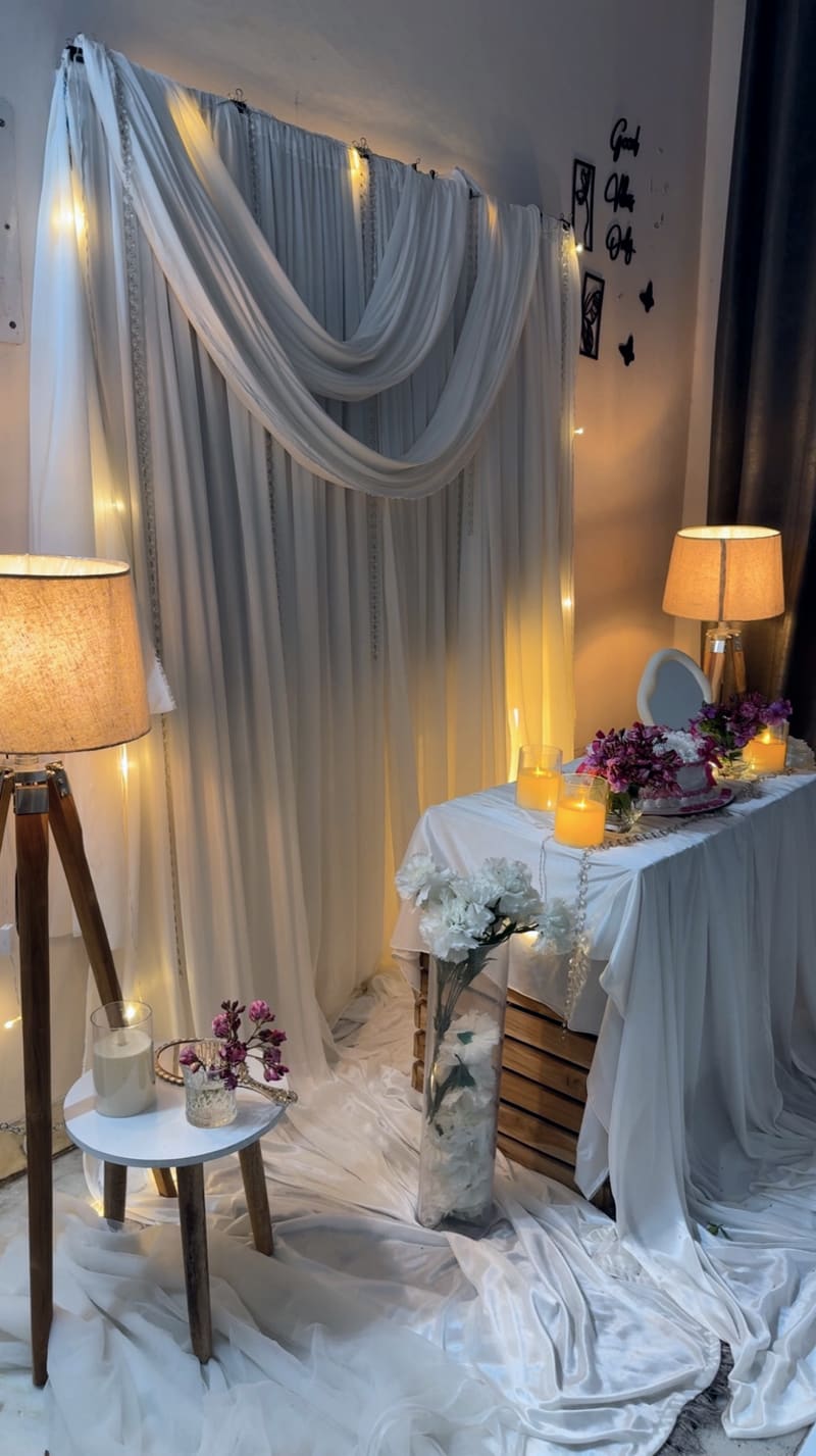 Luxury date night setup by Cupid Vow, Chandigarh