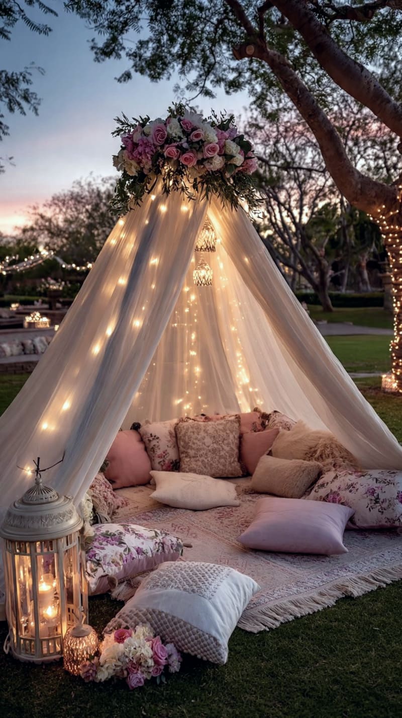 Luxury date night setup by Cupid Vow, Chandigarh