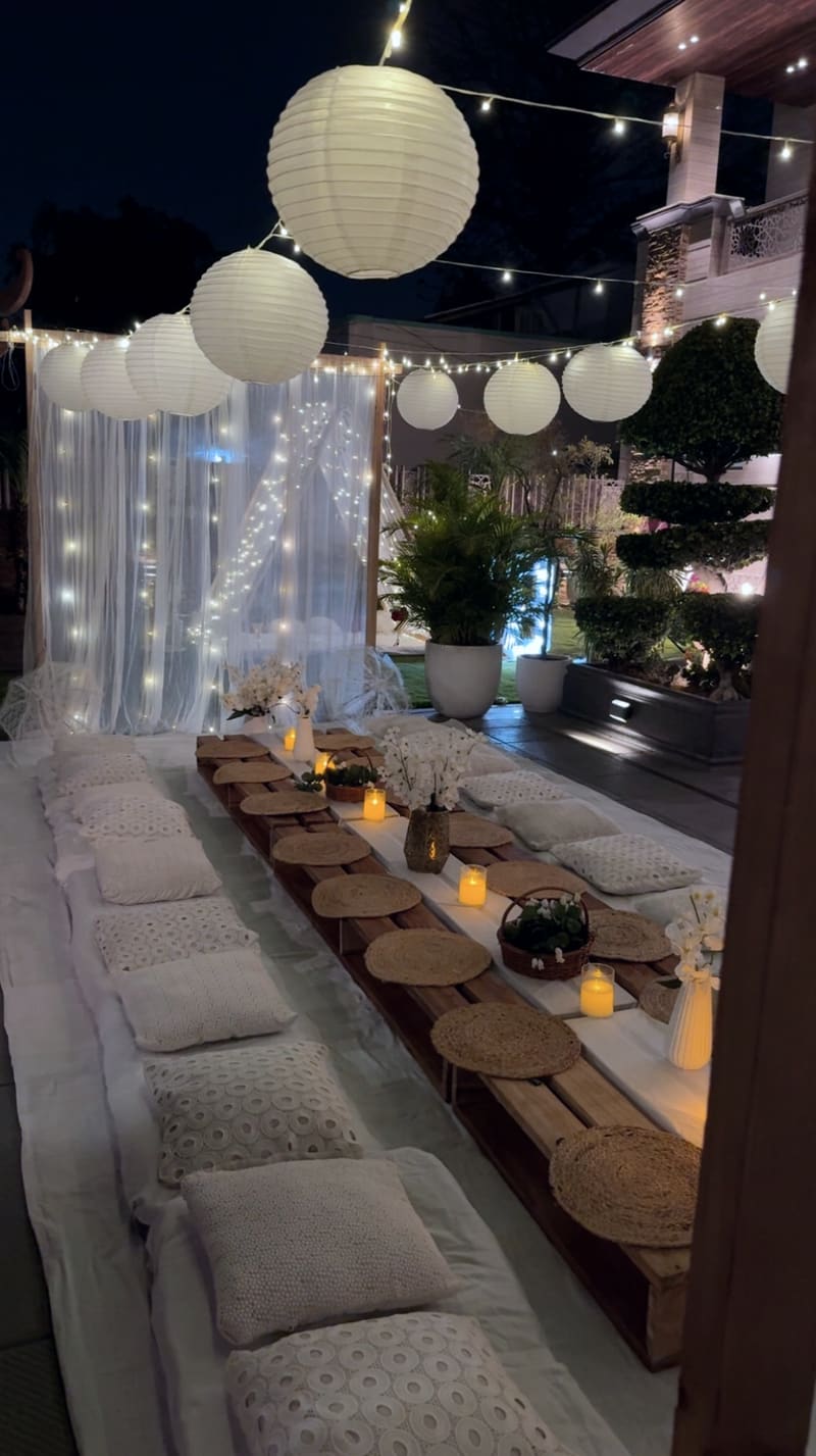 Luxury date night setup by Cupid Vow, Chandigarh